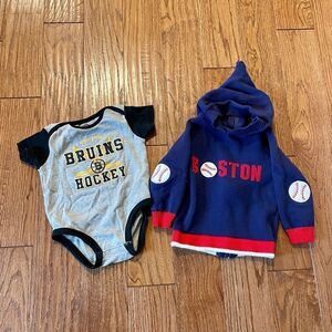 Boys Boston 12-18 month bruins Red Sox